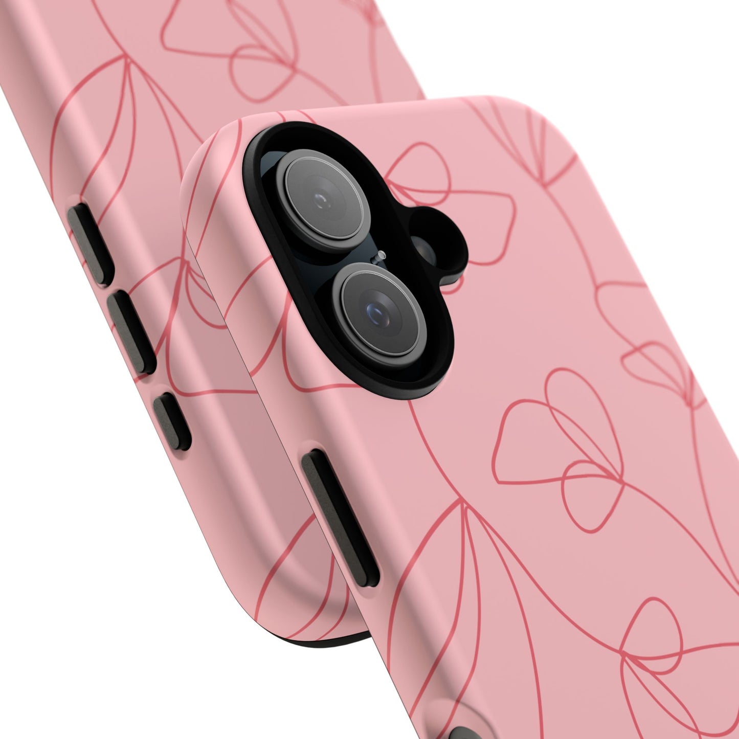 Tough Cases: Elegant Floral Phone Case - Durable Protection with Stylish Design