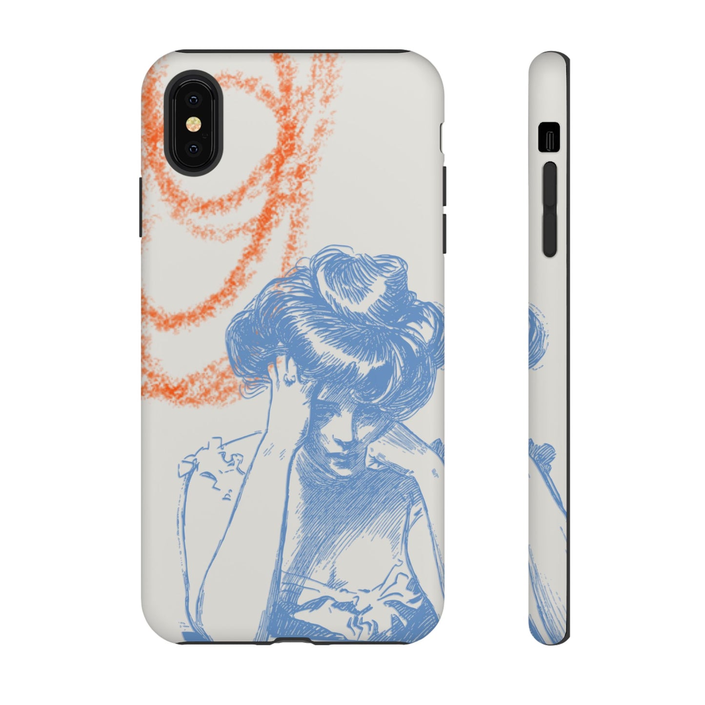 Artistic Phone Case with Stress Relief Design
