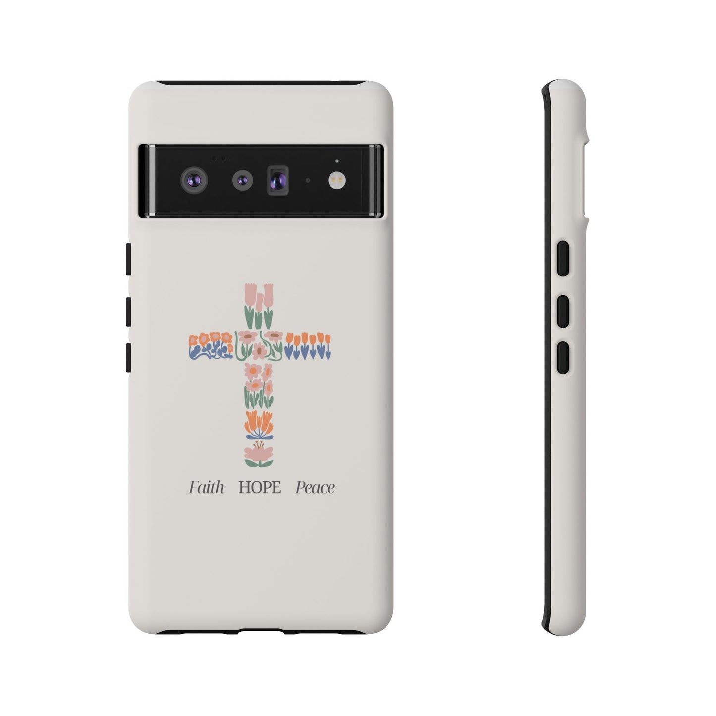 Faith, Hope, Peace Phone Case - Tough Cases for Spiritual Inspiration