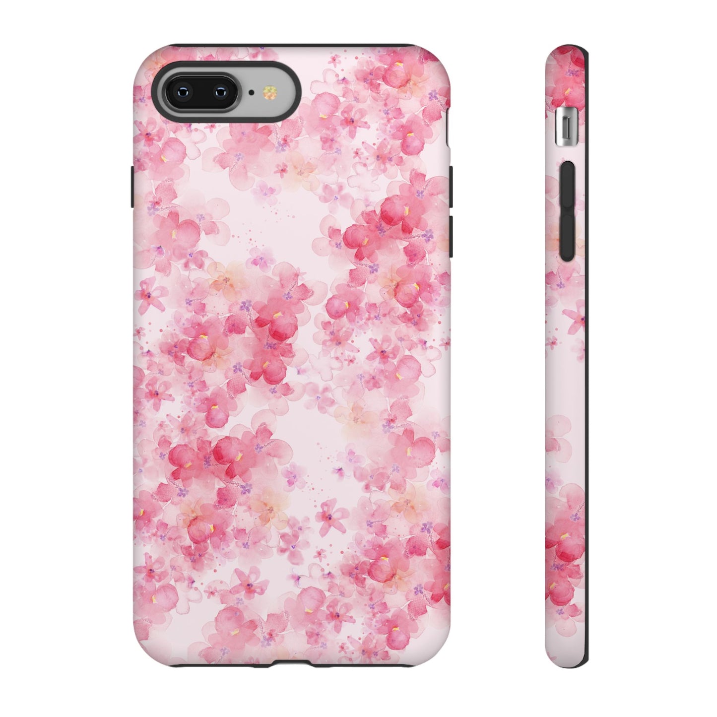 Floral Phone Case - Tough Cases with Pink Blossom Design