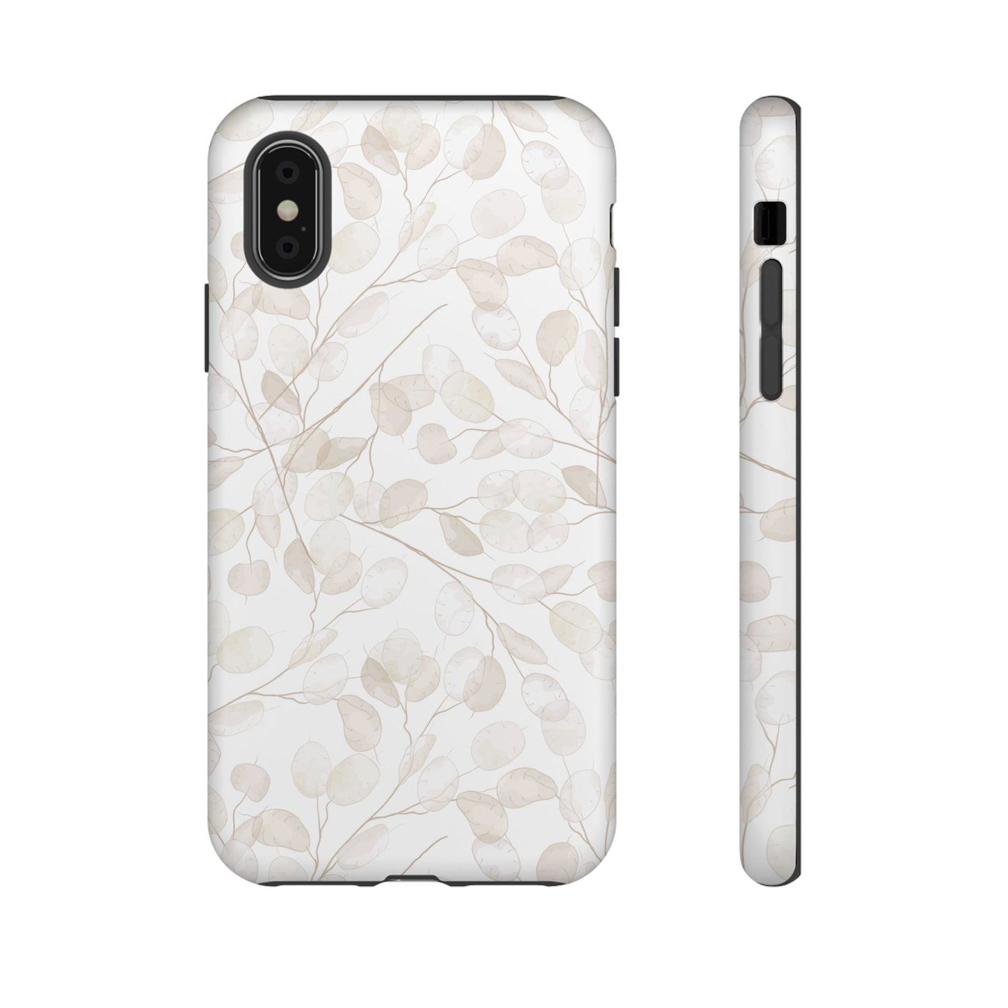 Botanical Phone Case, Tough Cases, Floral Design, Nature Lover Gift, Eco-Friendly Accessory, Protective Phone Cover