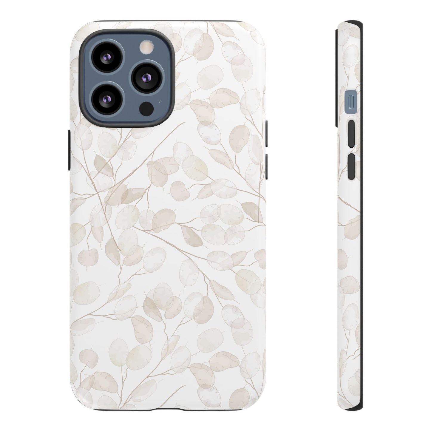 Botanical Phone Case, Tough Cases, Floral Design, Nature Lover Gift, Eco-Friendly Accessory, Protective Phone Cover