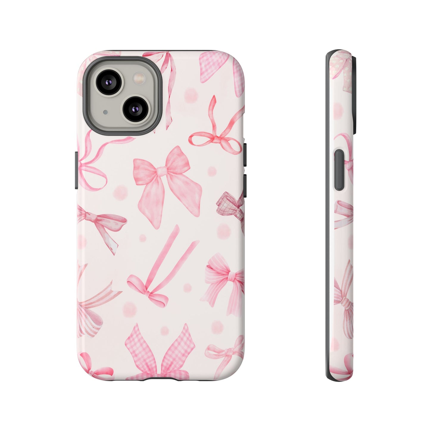Beautiful Pink Bow Phone Case - Tough Case for Stylish Protection