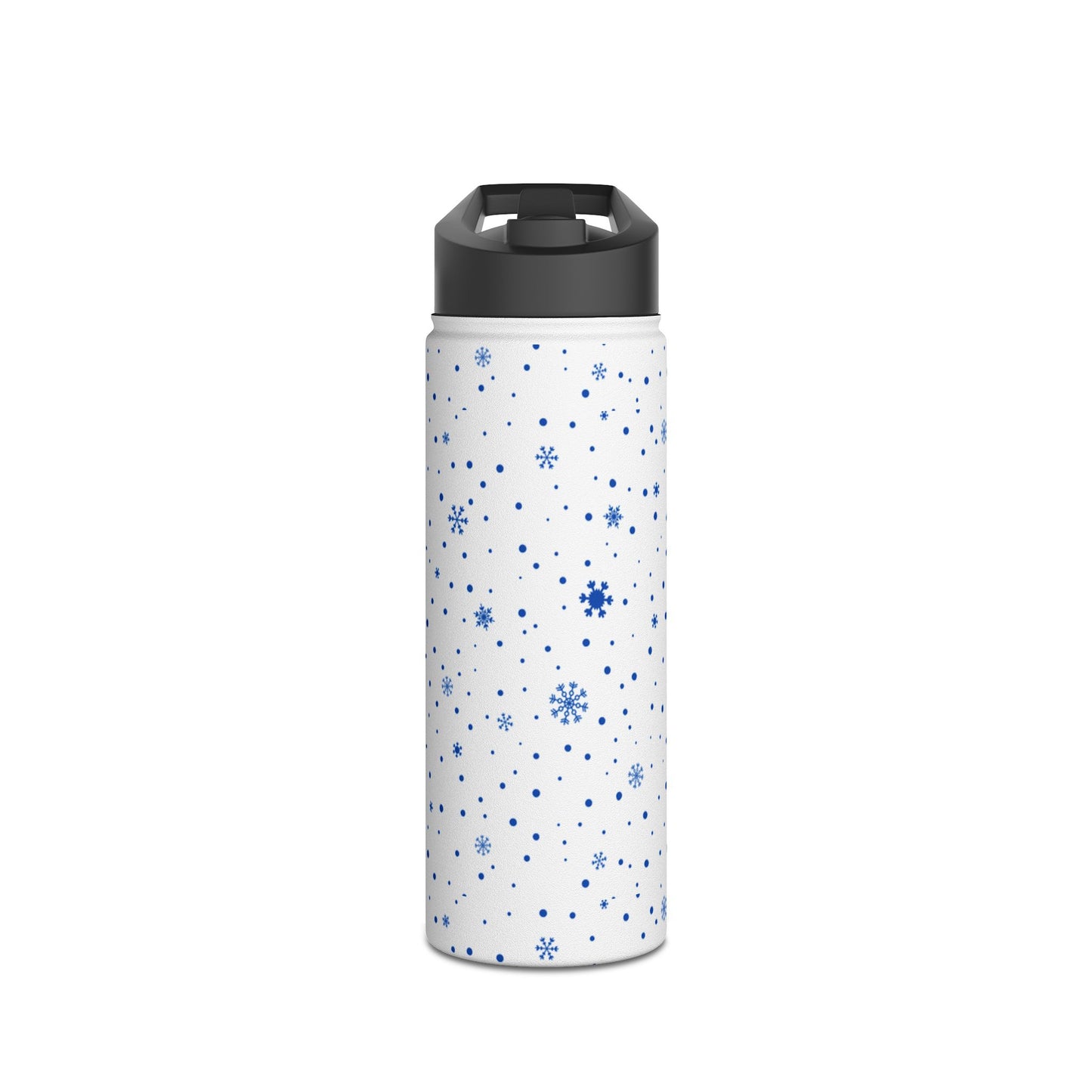 Snowflake Design Stainless Steel Water Bottle – Stylish & Durable Hydration for Winter Adventures