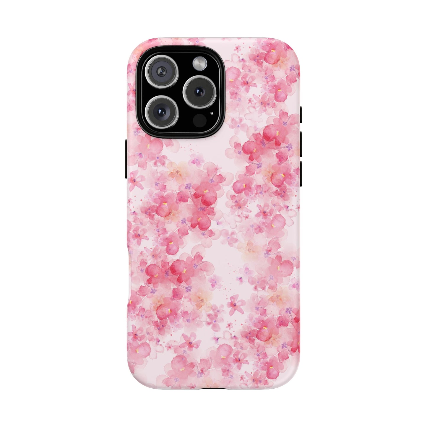 Floral Phone Case - Tough Cases with Pink Blossom Design