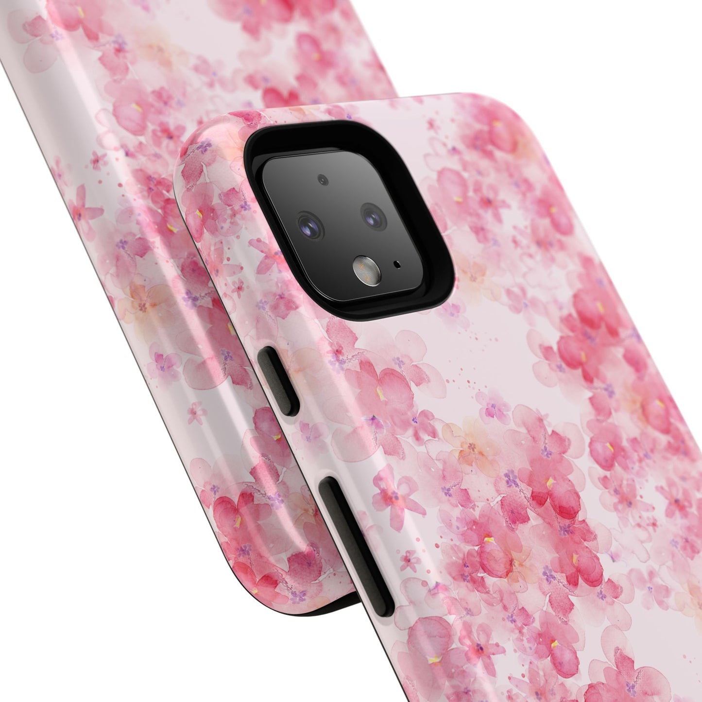 Floral Phone Case - Tough Cases with Pink Blossom Design