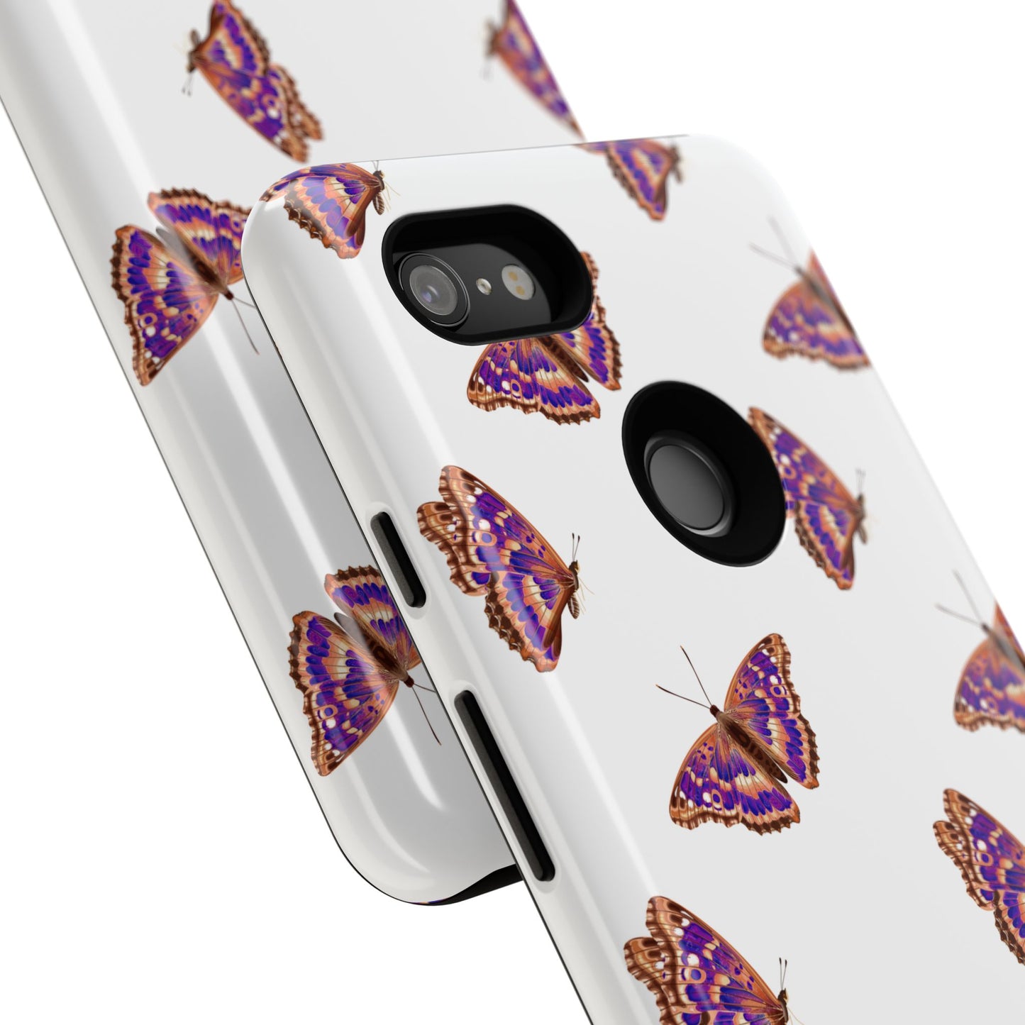 Butterfly Print Phone Case - Tough Case For Stylish Protection