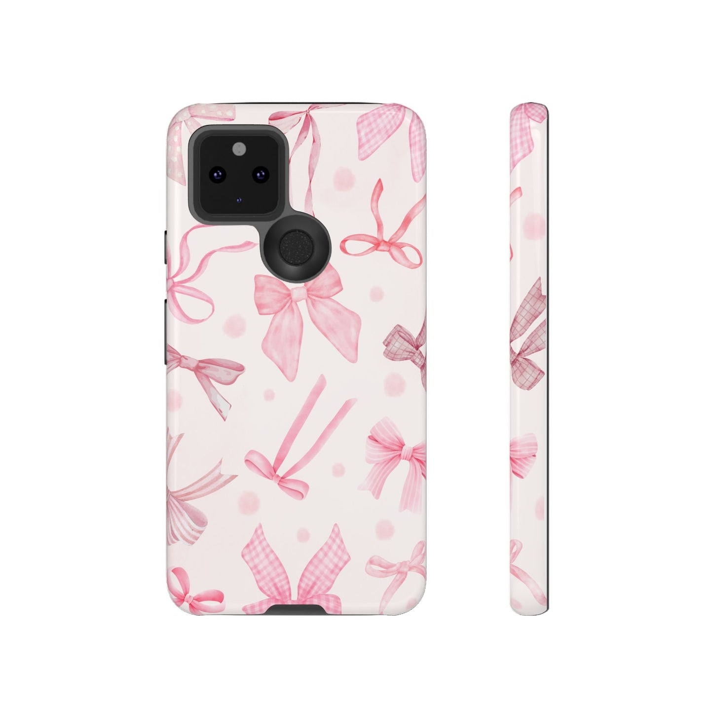 Beautiful Pink Bow Phone Case - Tough Case for Stylish Protection