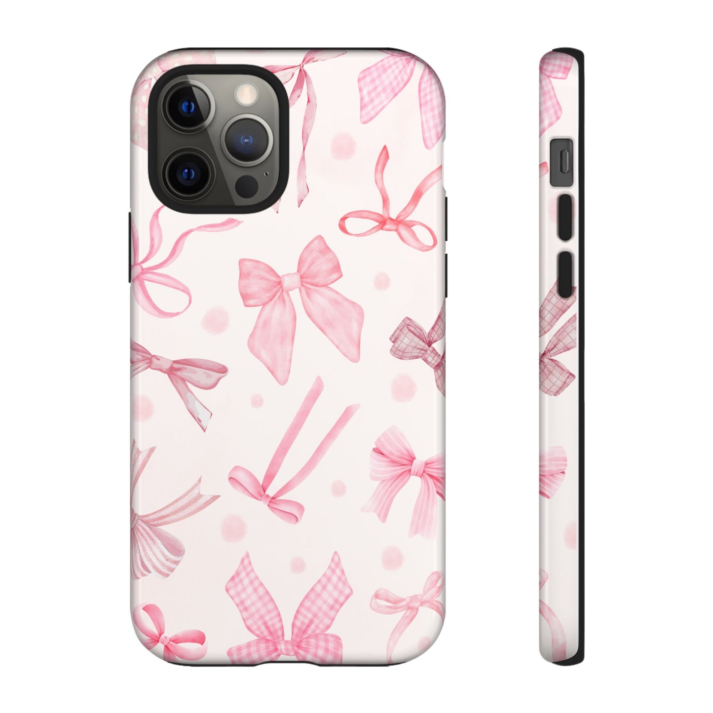 Beautiful Pink Bow Phone Case - Tough Case for Stylish Protection