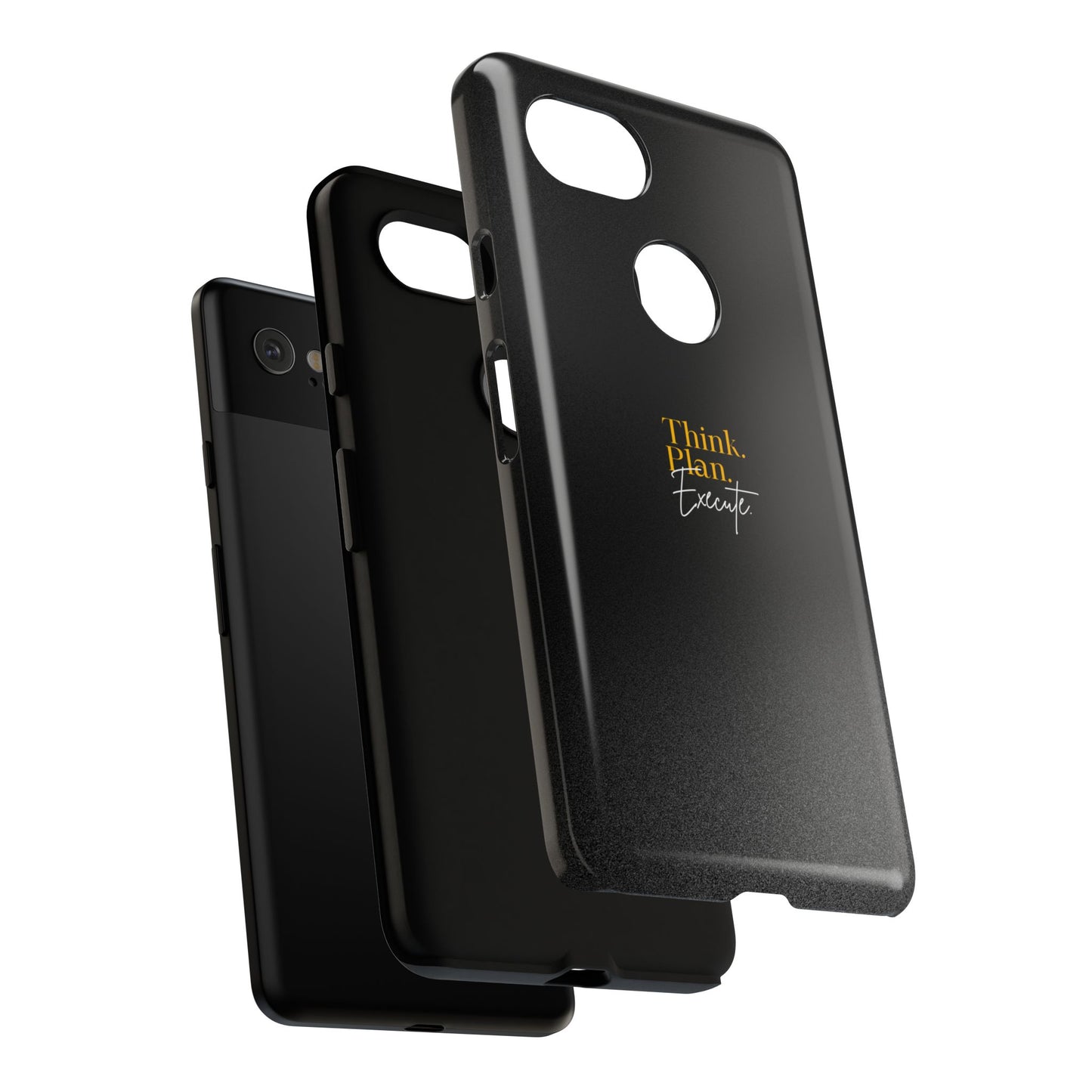 Inspirational Phone Case - Think. Plan. Execute.