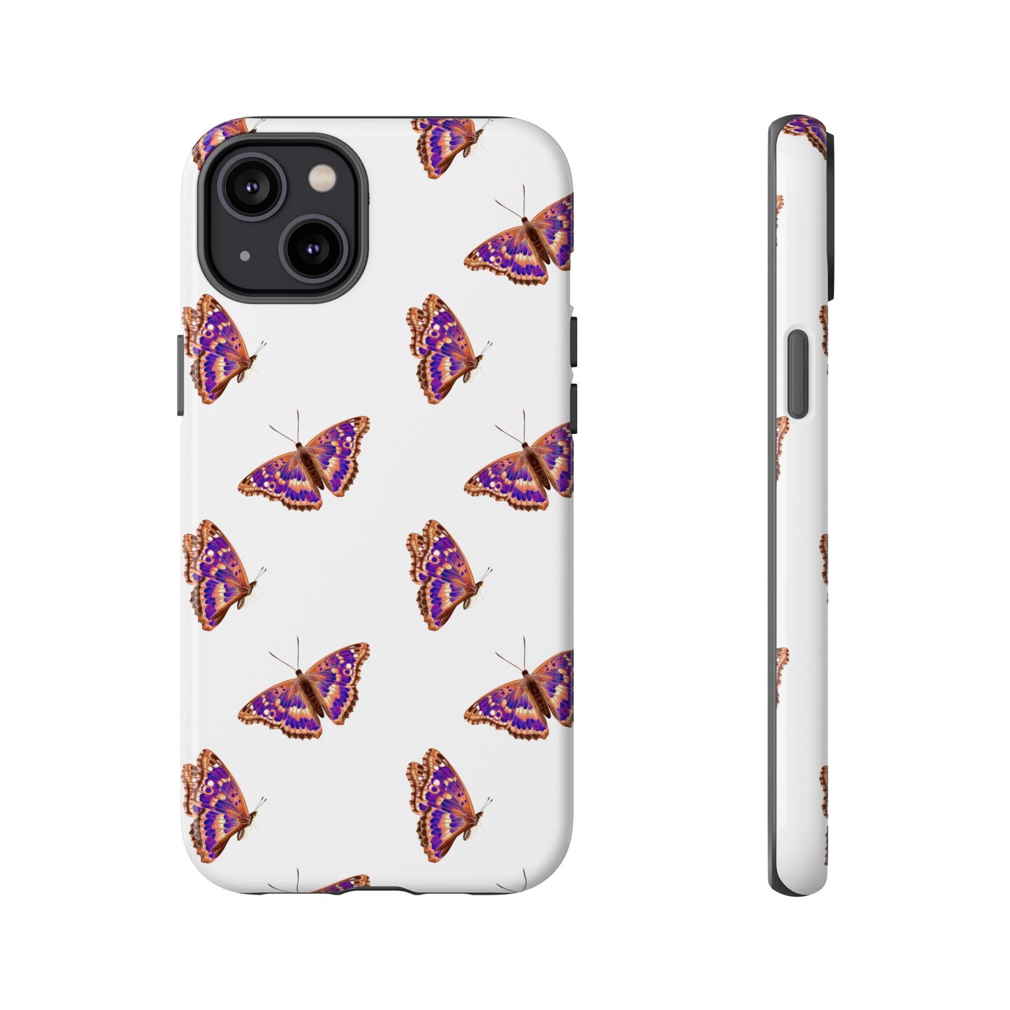 Butterfly Print Phone Case - Tough Case For Stylish Protection