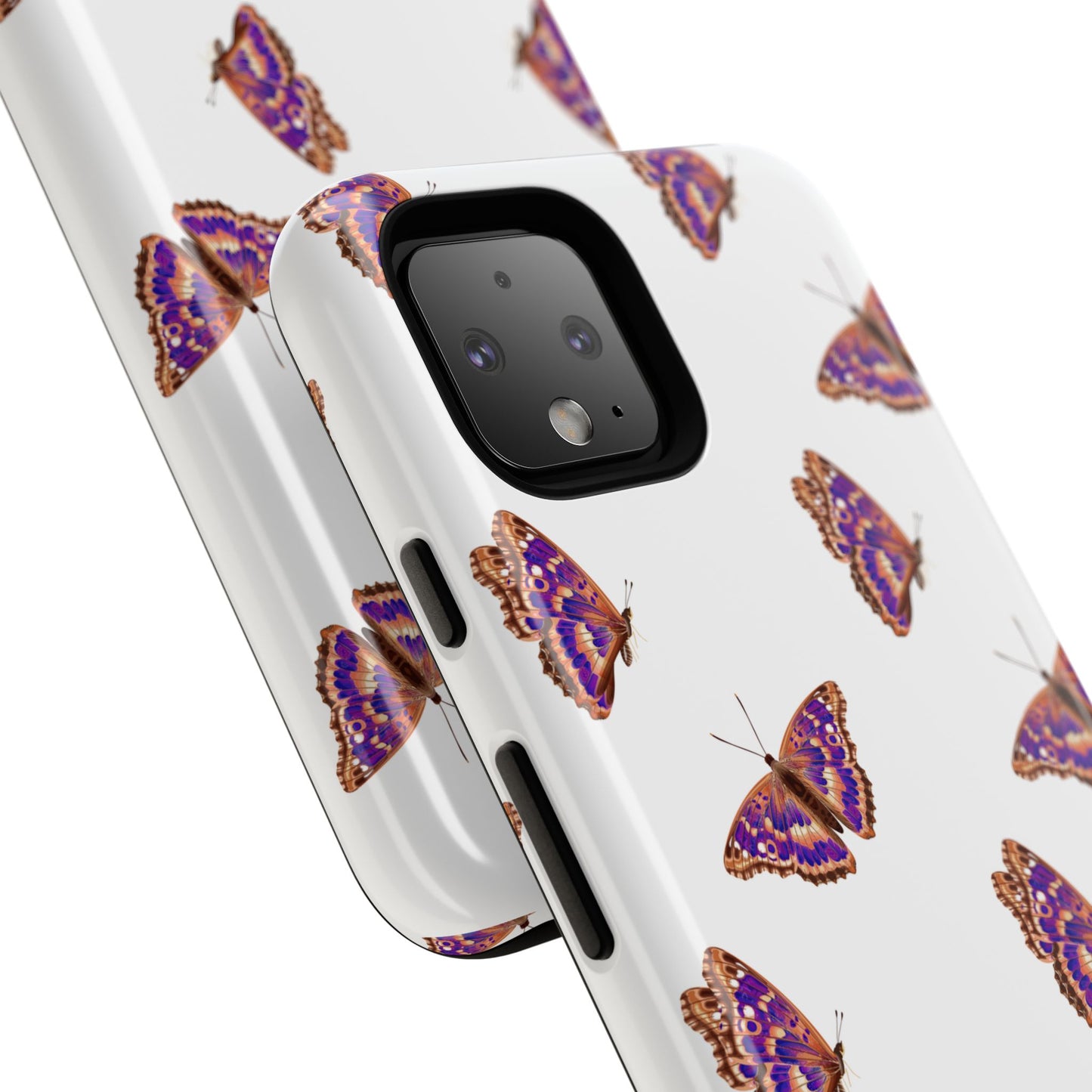 Butterfly Print Phone Case - Tough Case For Stylish Protection