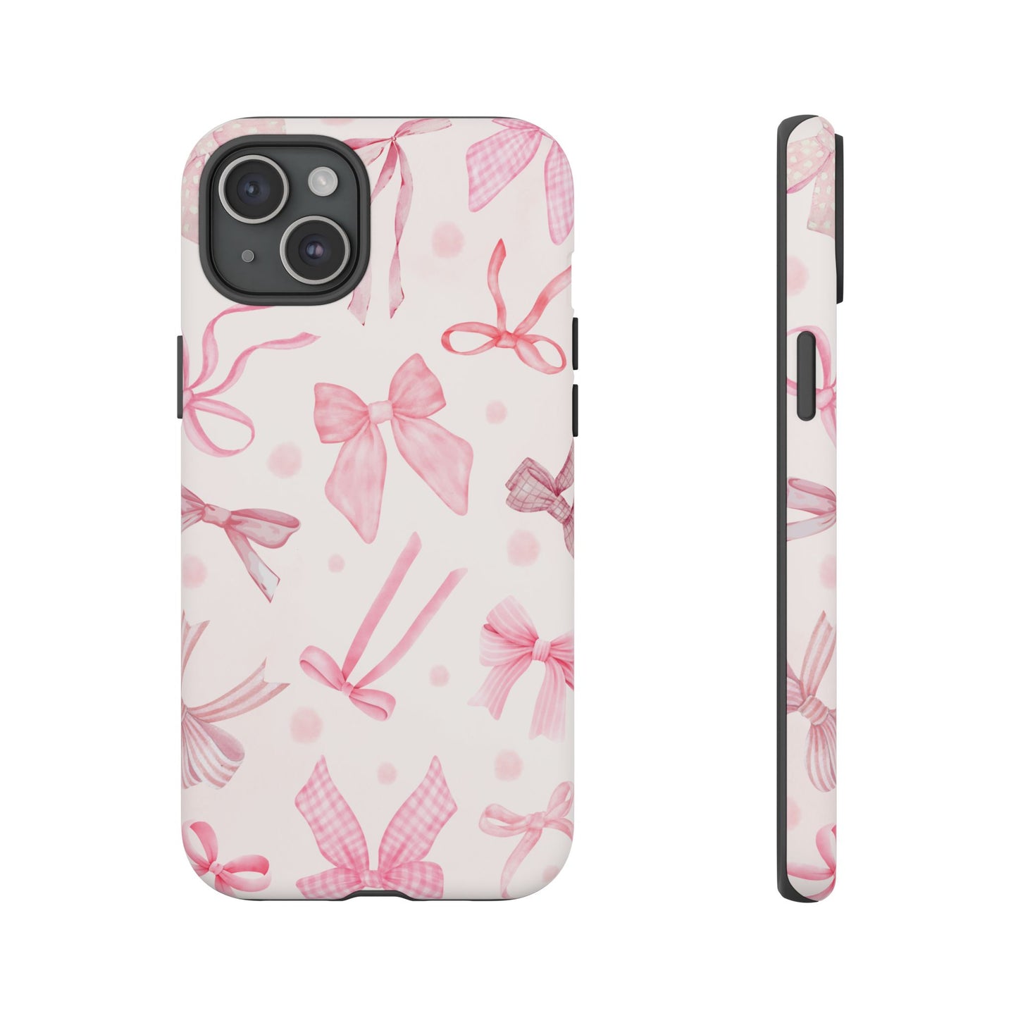 Beautiful Pink Bow Phone Case - Tough Case for Stylish Protection