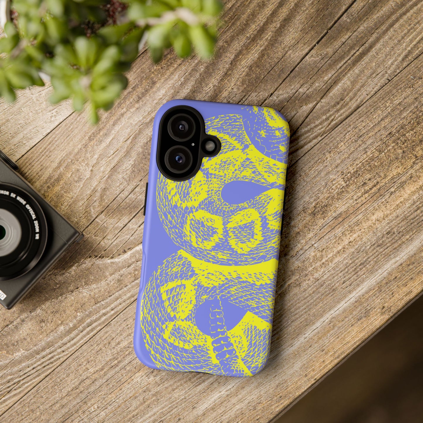 Vibrant Snake Phone Case - Tough Cases for Bold Style