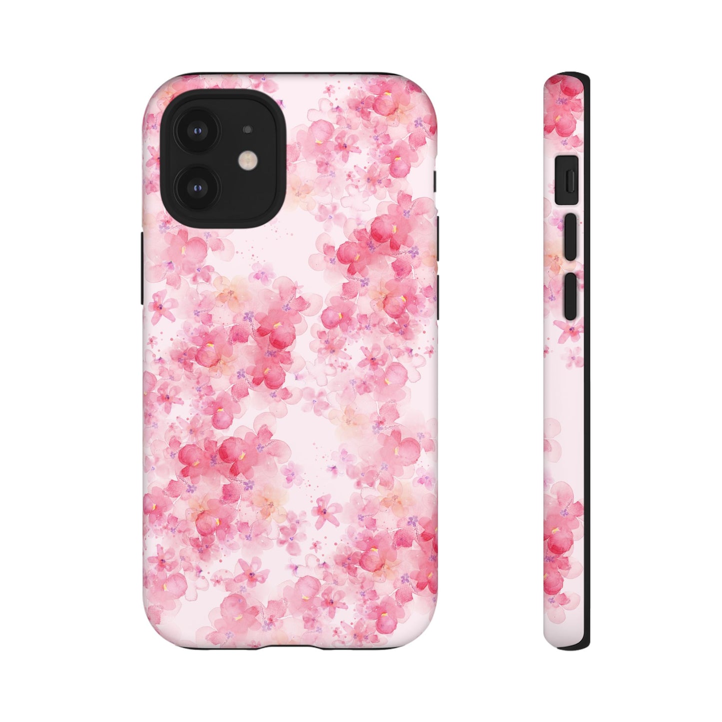 Floral Phone Case - Tough Cases with Pink Blossom Design