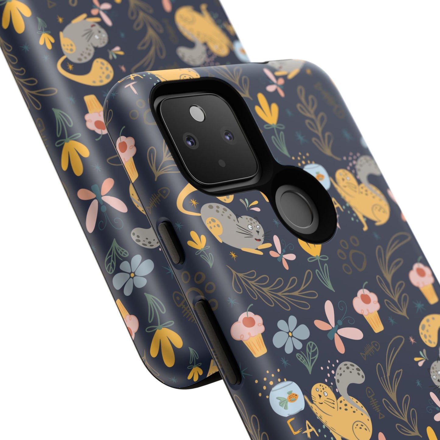 Cat-Themed Tough Phone Case - Tough Case For Stylish Protection