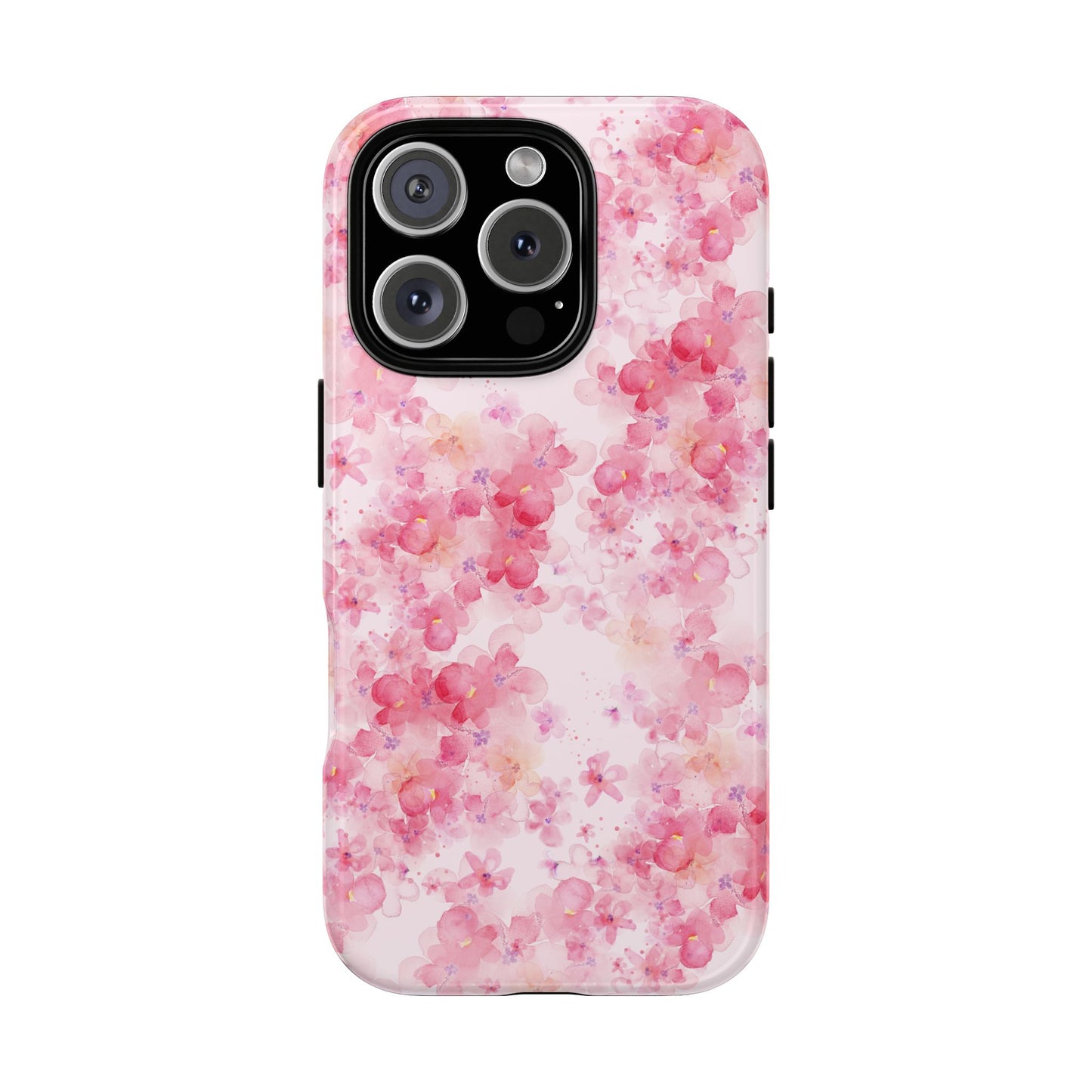 Floral Phone Case - Tough Cases with Pink Blossom Design