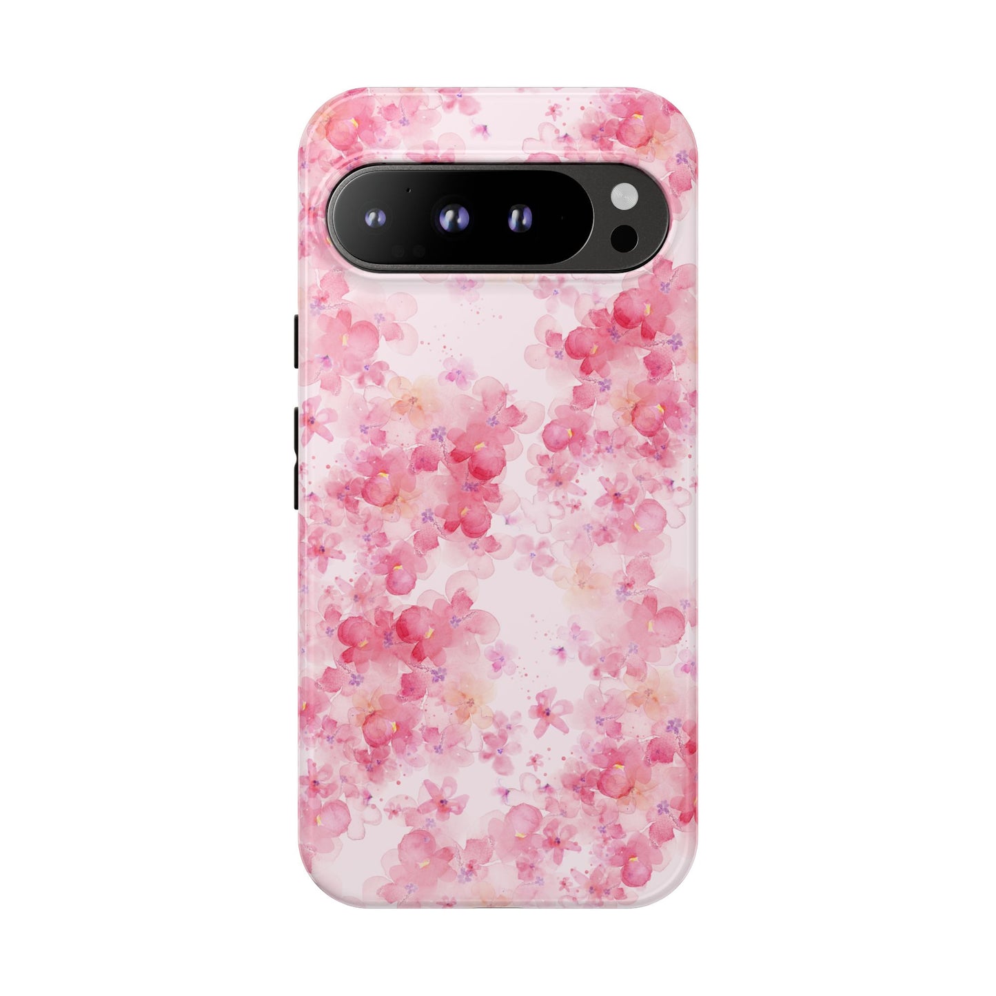 Floral Phone Case - Tough Cases with Pink Blossom Design