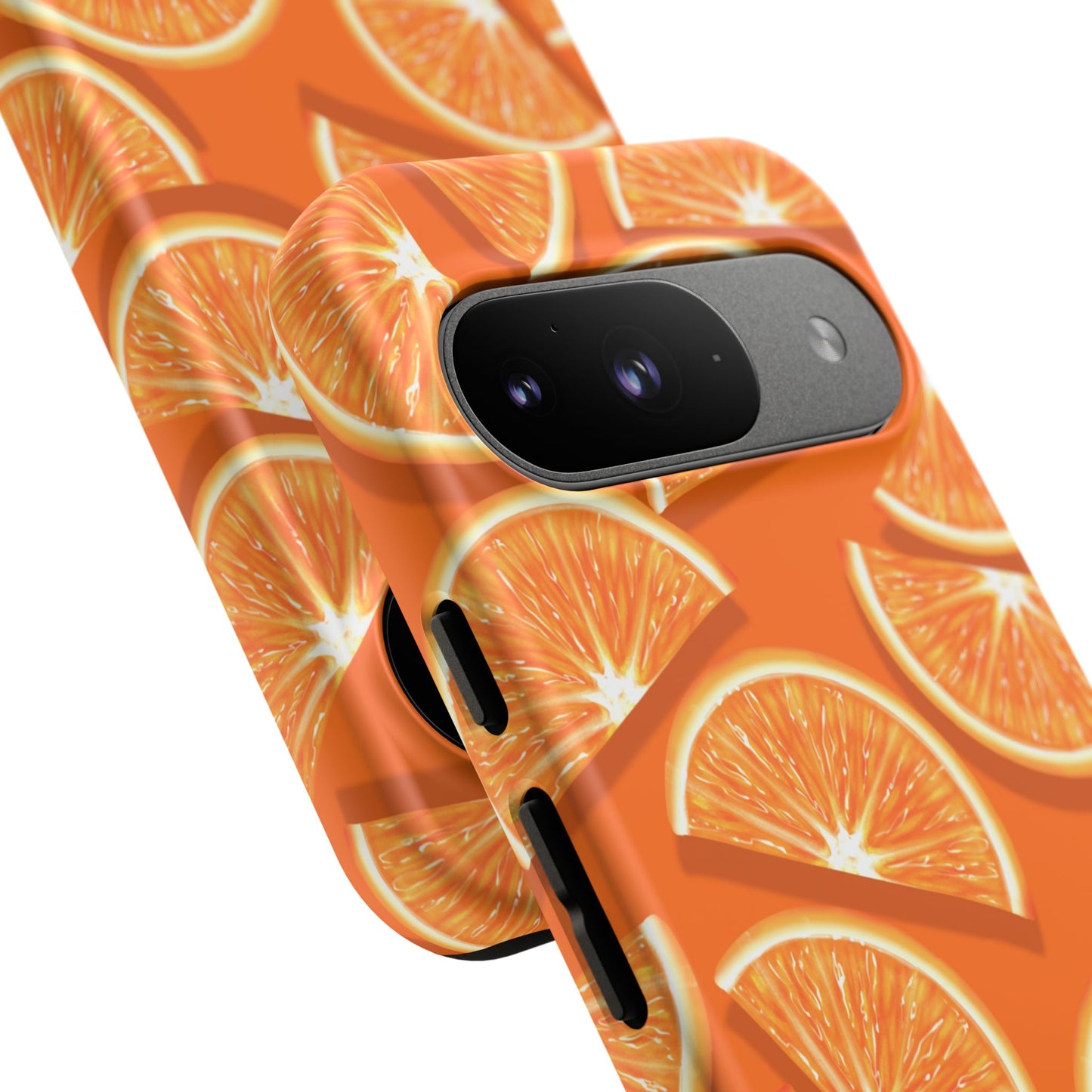 Vibrant Orange Slice Phone Case - Tough Cases for Phone Protection