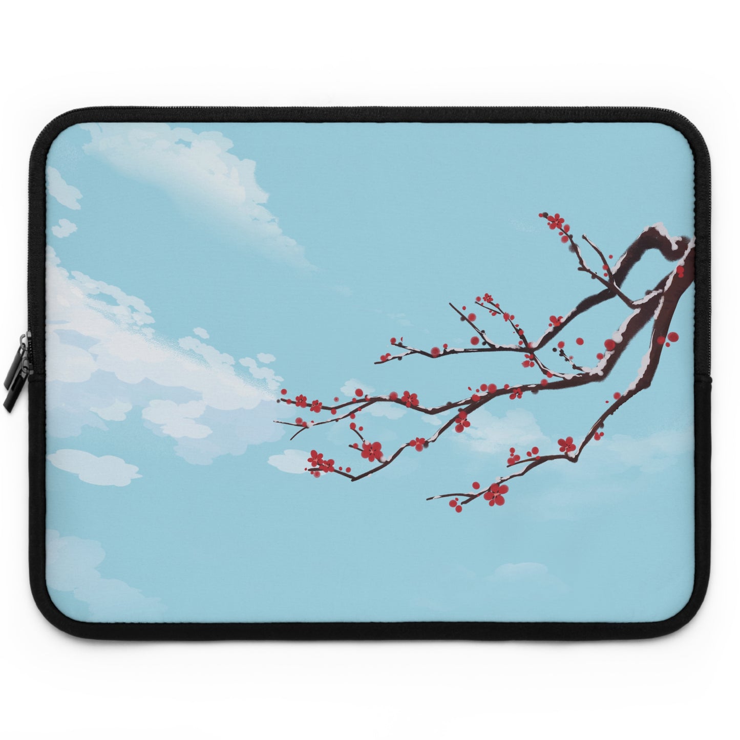 Cherry Blossom Laptop Sleeve - Elegant Design for Tech Lovers