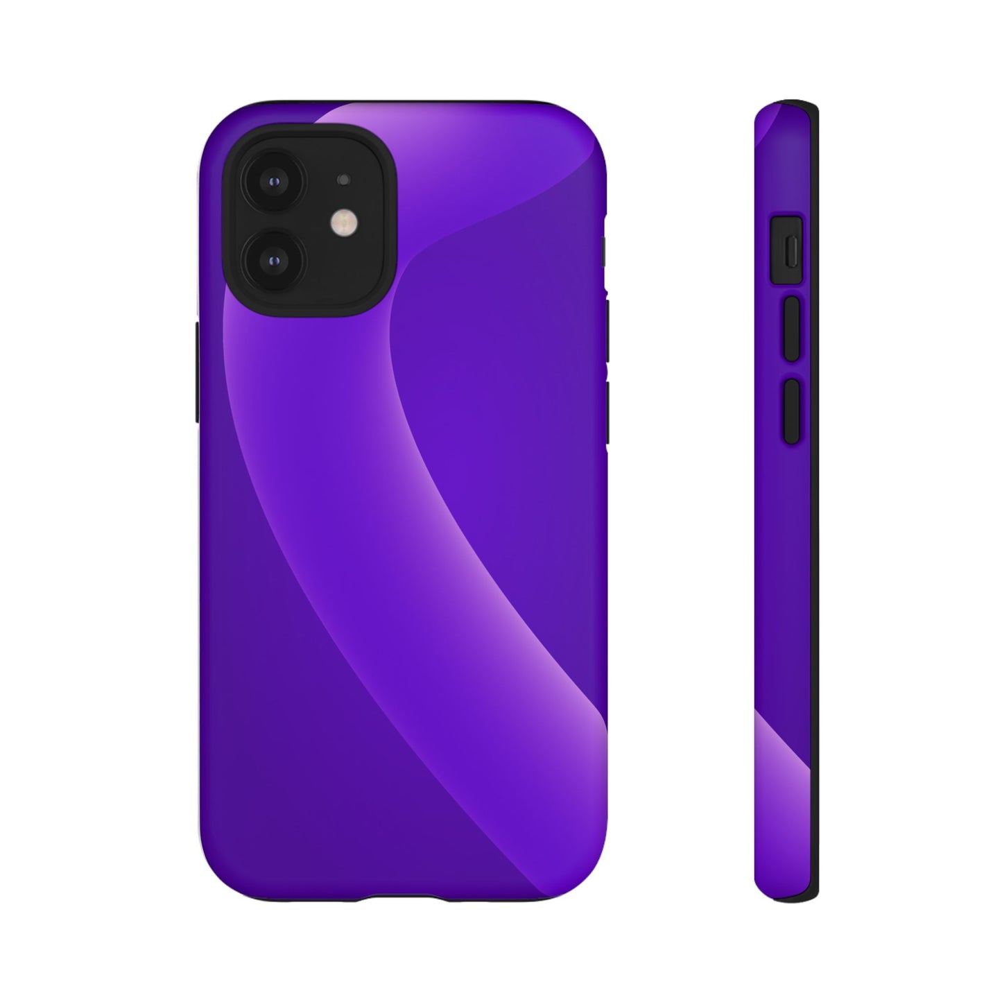 Stylish Tough Phone Case - Modern Purple Design for Ultimate Protection