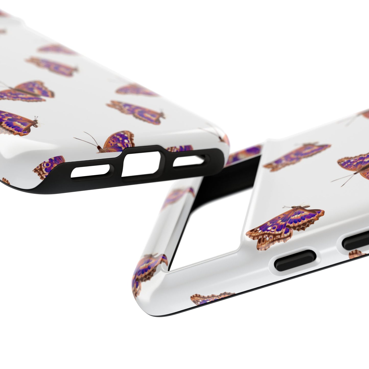 Butterfly Print Phone Case - Tough Case For Stylish Protection