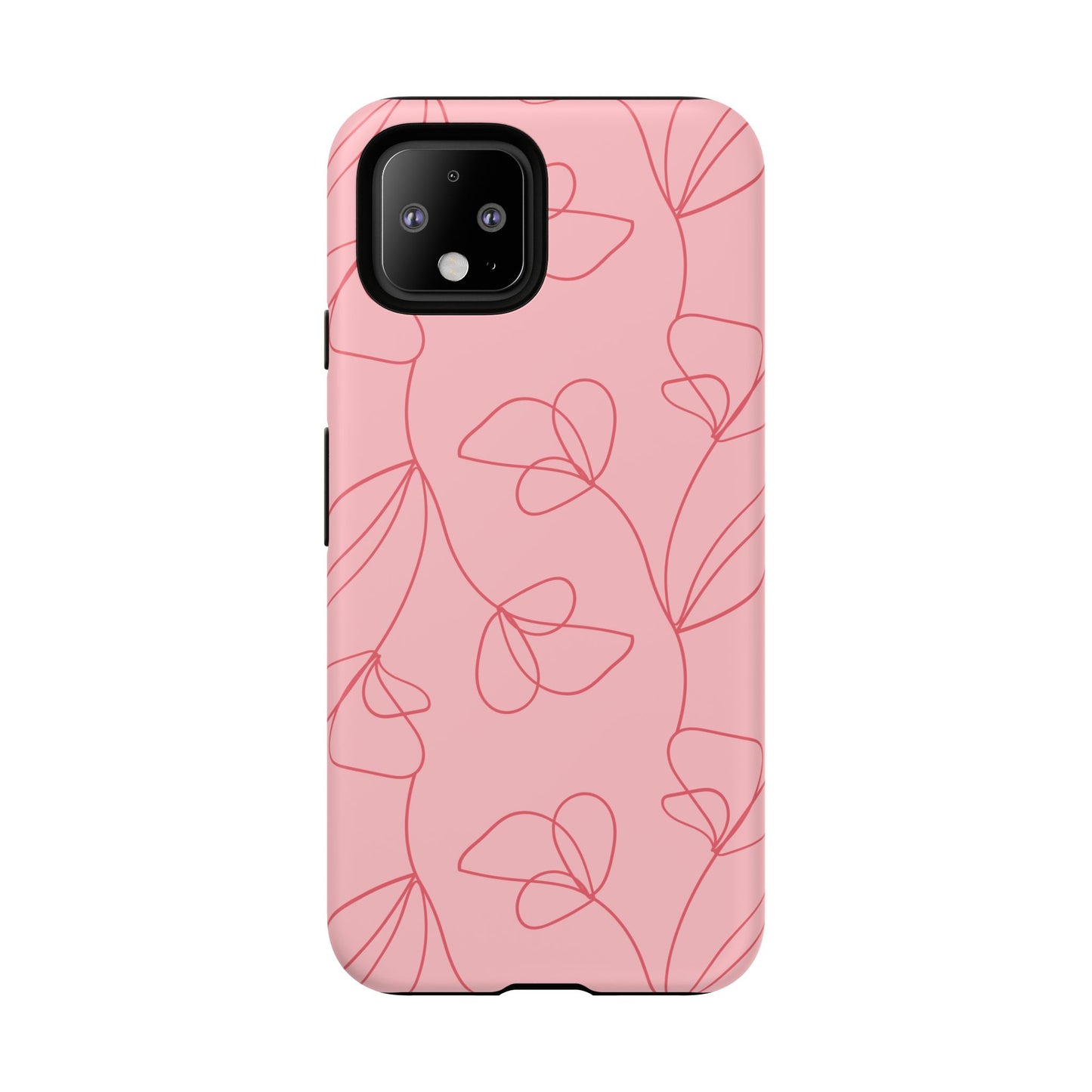Tough Cases: Elegant Floral Phone Case - Durable Protection with Stylish Design