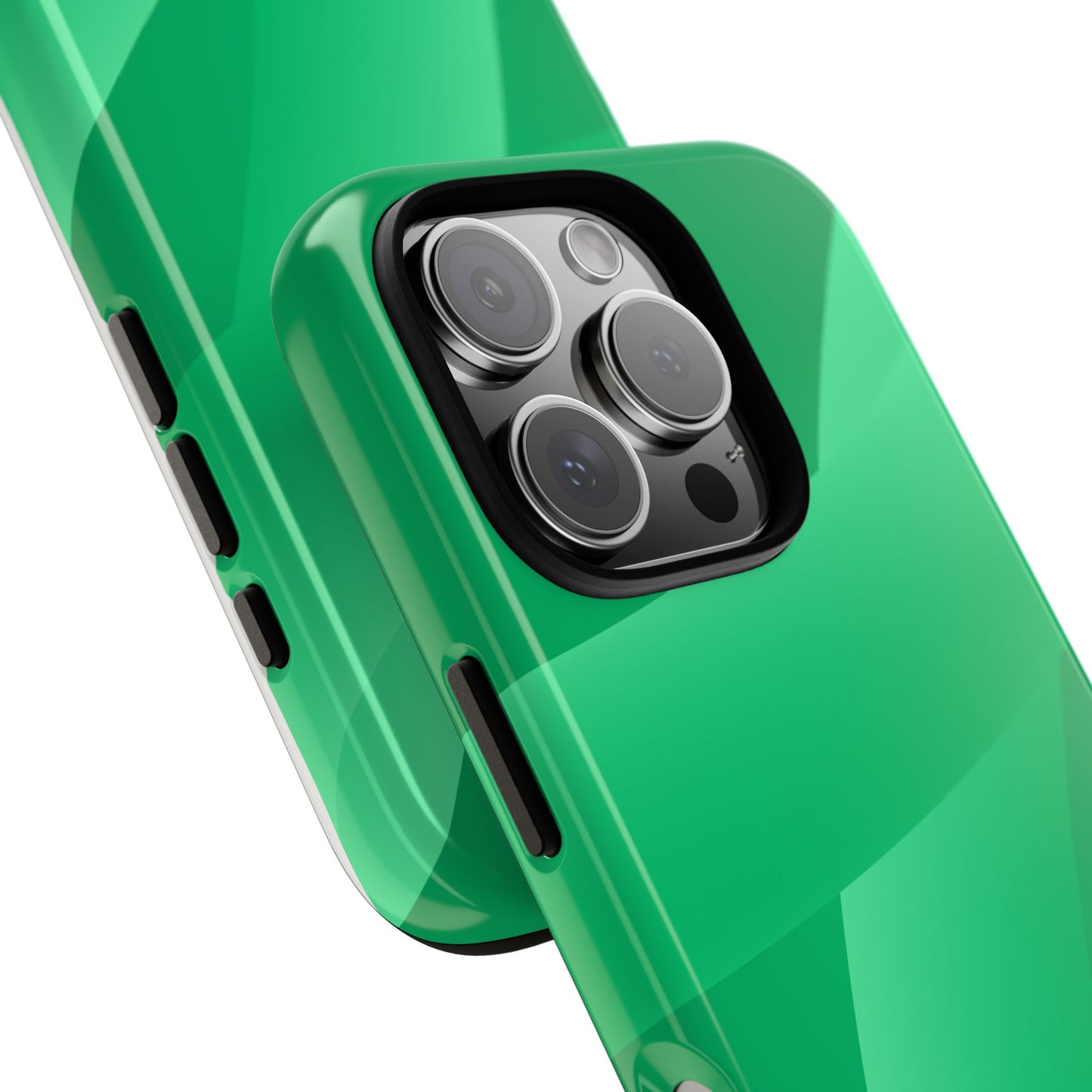 Stylish Tough Phone Case - Modern Green Design for Ultimate Protection