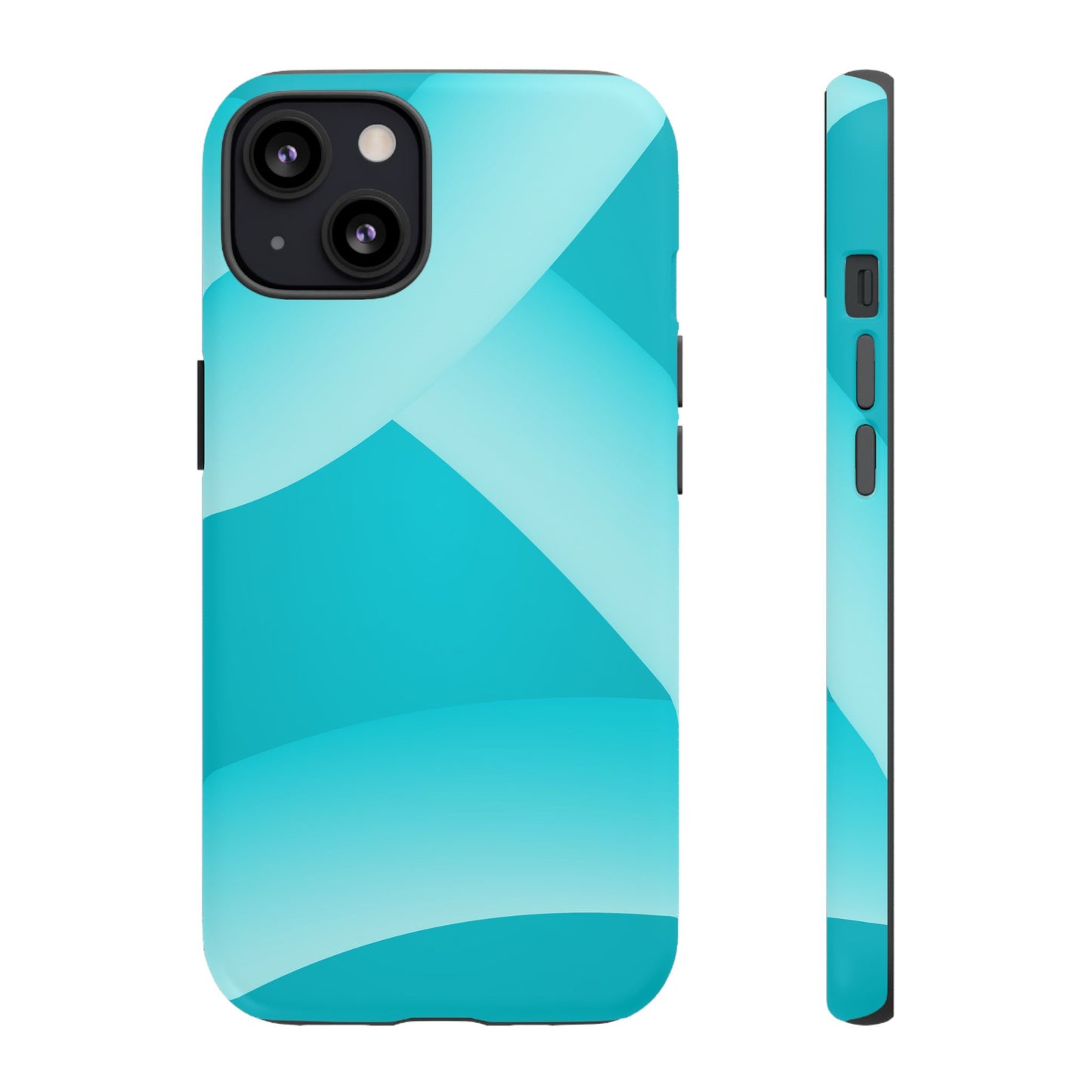 Stylish Tough Phone Case - Modern Blue Design for Ultimate Protection