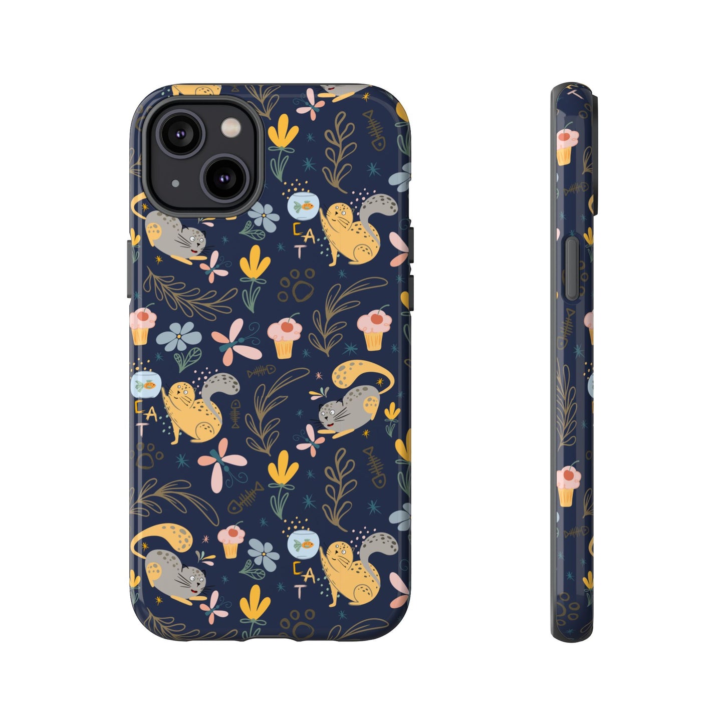 Cat-Themed Tough Phone Case - Tough Case For Stylish Protection