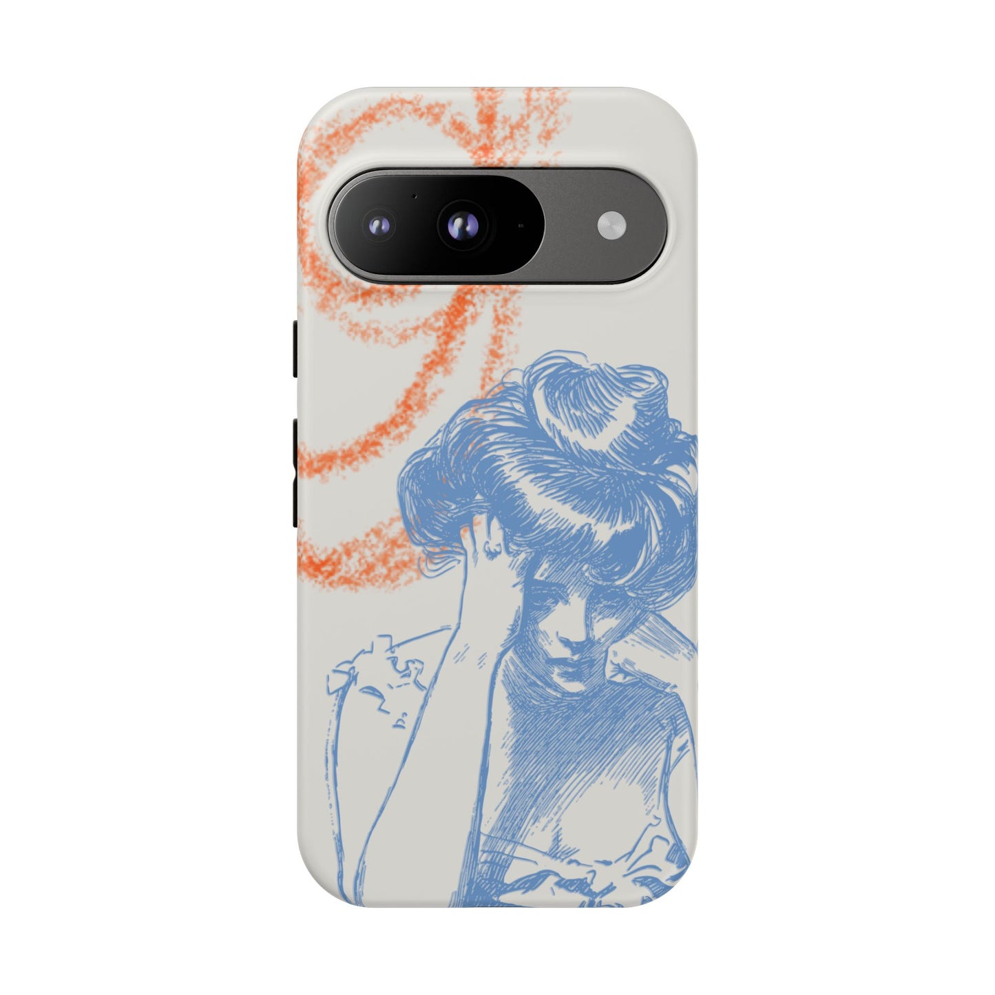 Artistic Phone Case with Stress Relief Design