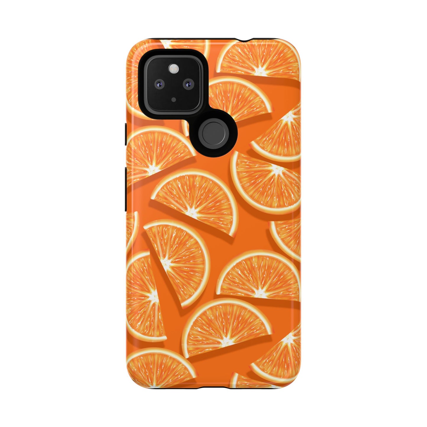 Vibrant Orange Slice Phone Case - Tough Cases for Phone Protection