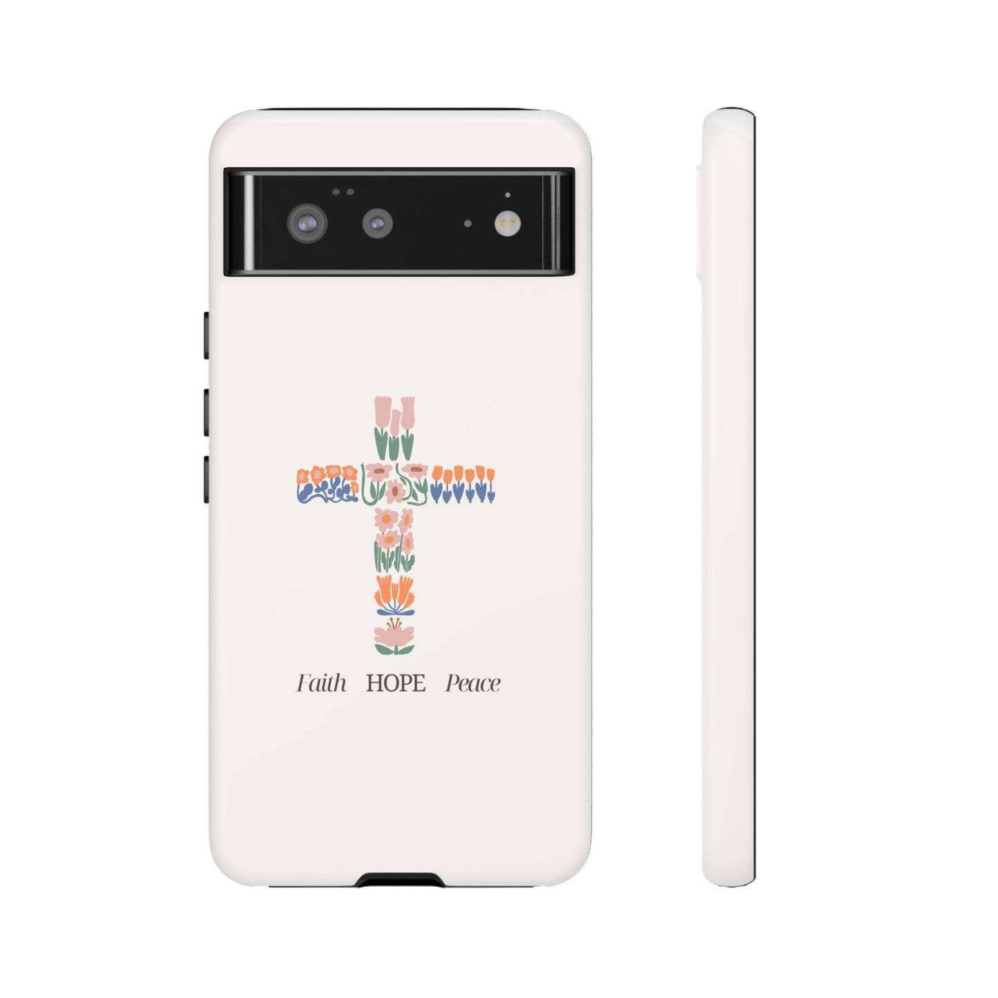 Faith, Hope, Peace Phone Case - Tough Cases for Spiritual Inspiration