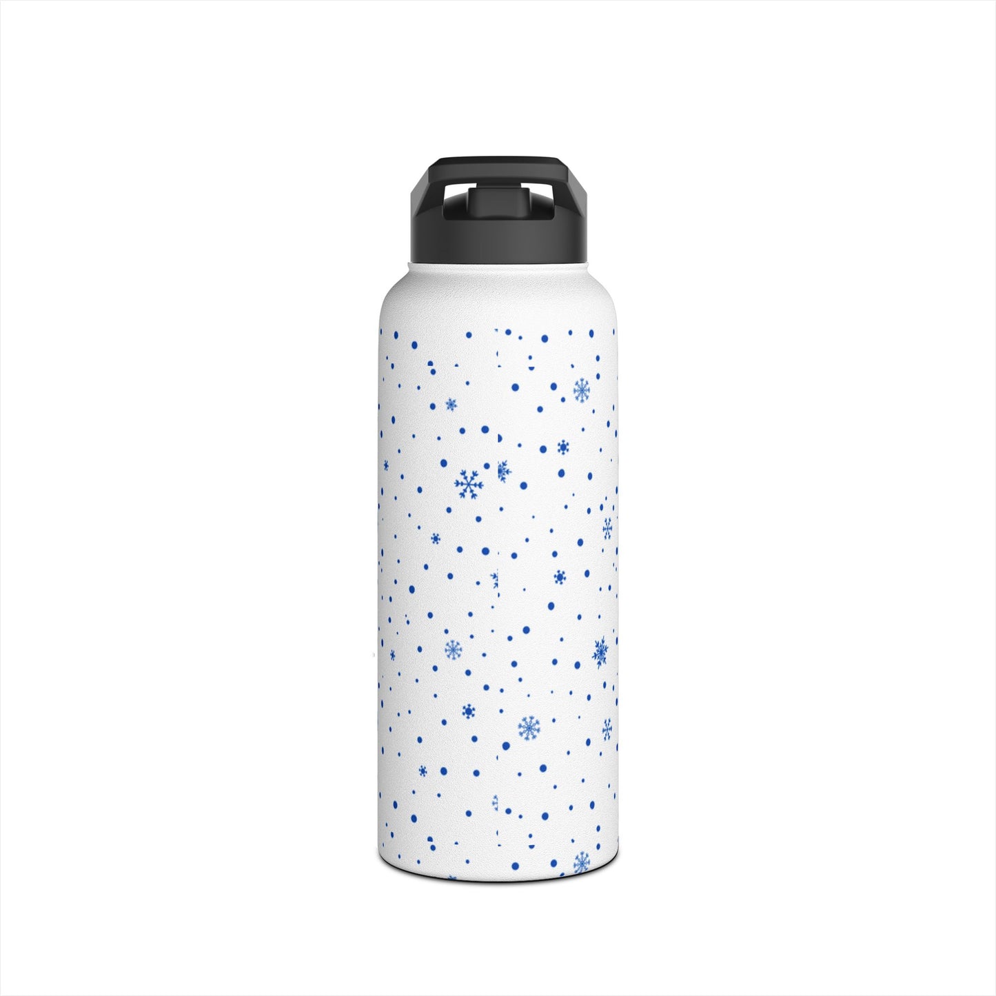 Snowflake Design Stainless Steel Water Bottle – Stylish & Durable Hydration for Winter Adventures