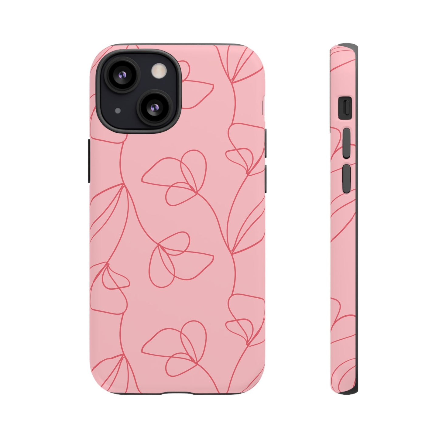 Tough Cases: Elegant Floral Phone Case - Durable Protection with Stylish Design
