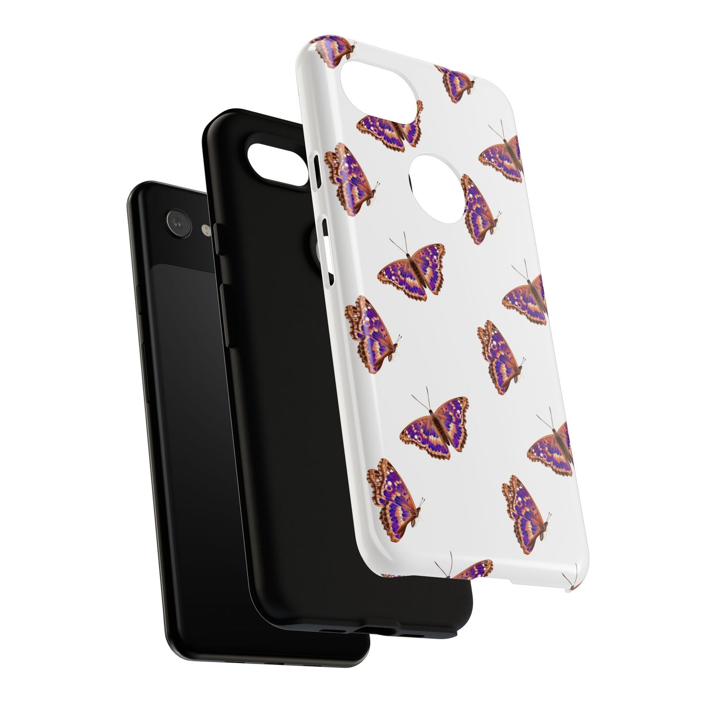 Butterfly Print Phone Case - Tough Case For Stylish Protection