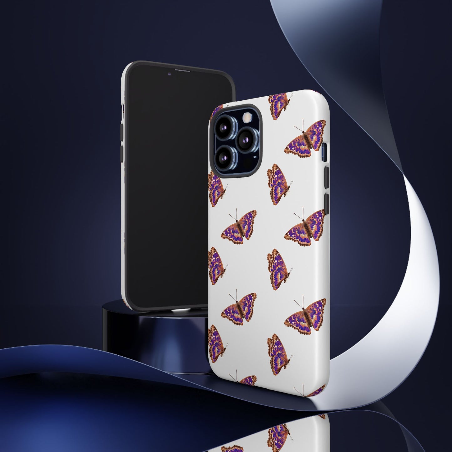 Butterfly Print Phone Case - Tough Case For Stylish Protection