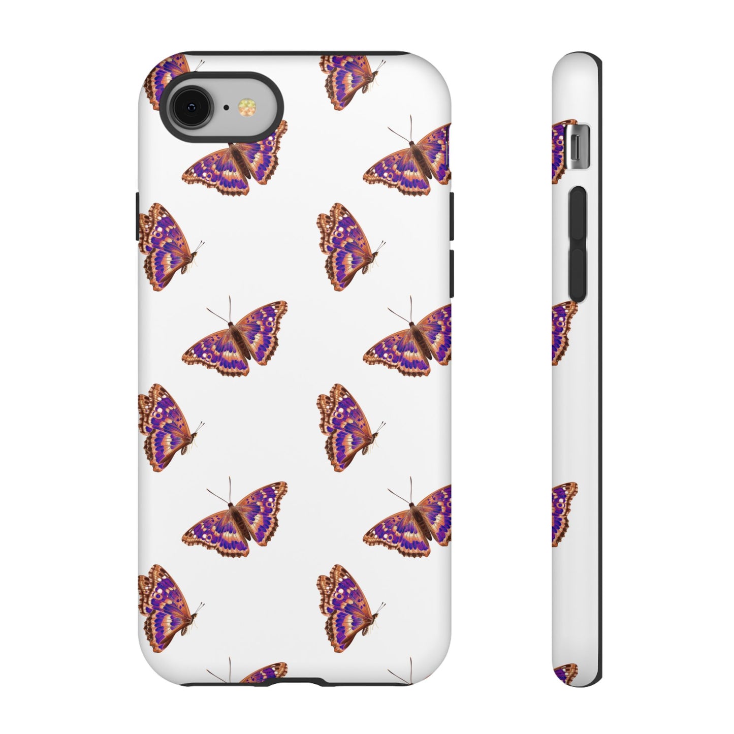 Butterfly Print Phone Case - Tough Case For Stylish Protection