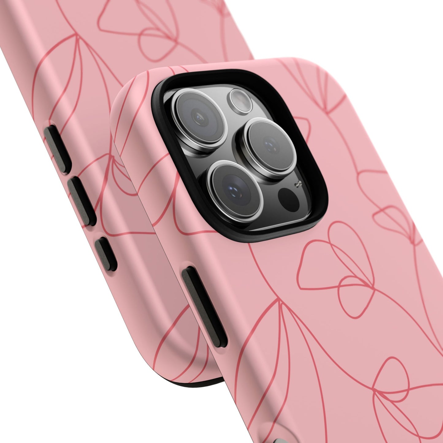 Tough Cases: Elegant Floral Phone Case - Durable Protection with Stylish Design