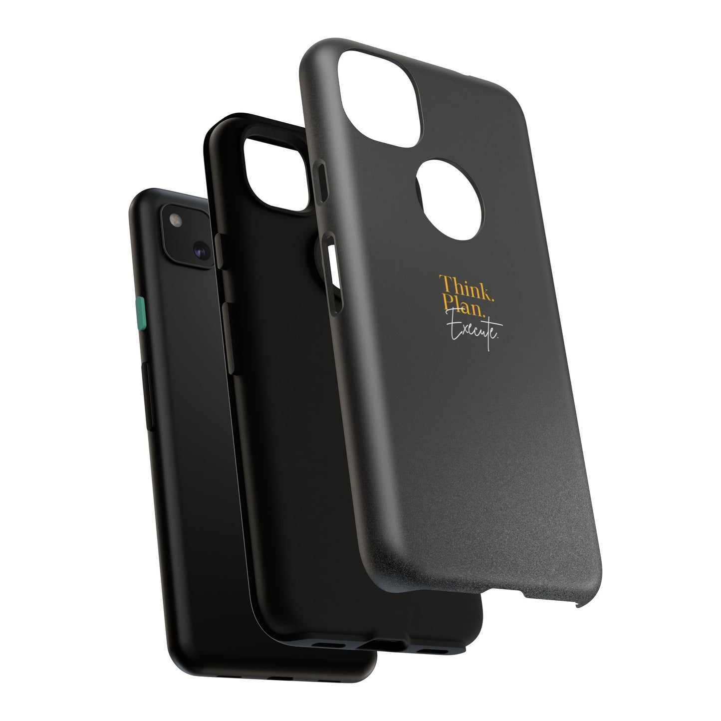 Inspirational Phone Case - Think. Plan. Execute.
