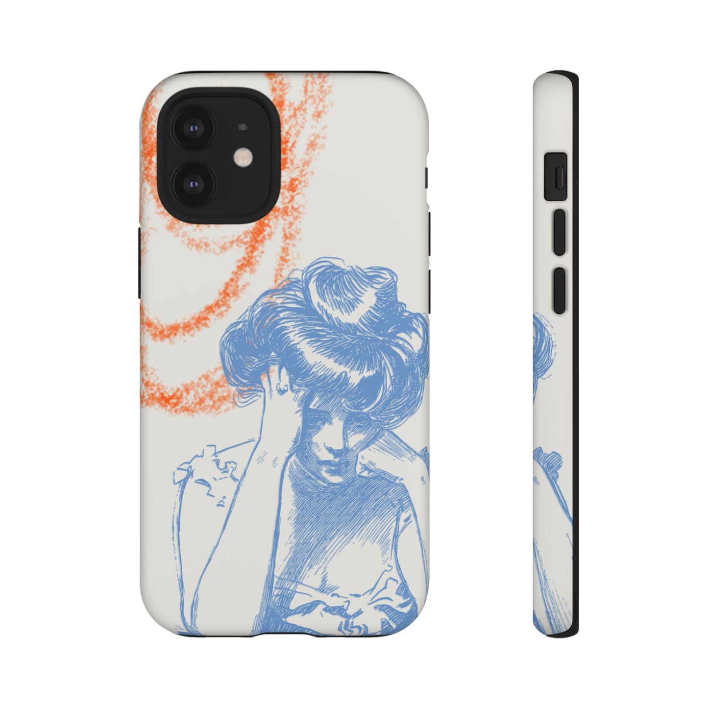 Artistic Phone Case with Stress Relief Design