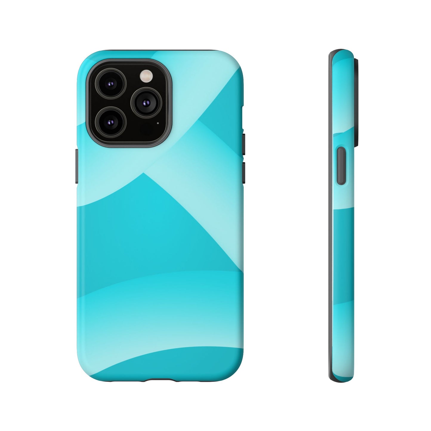Stylish Tough Phone Case - Modern Blue Design for Ultimate Protection