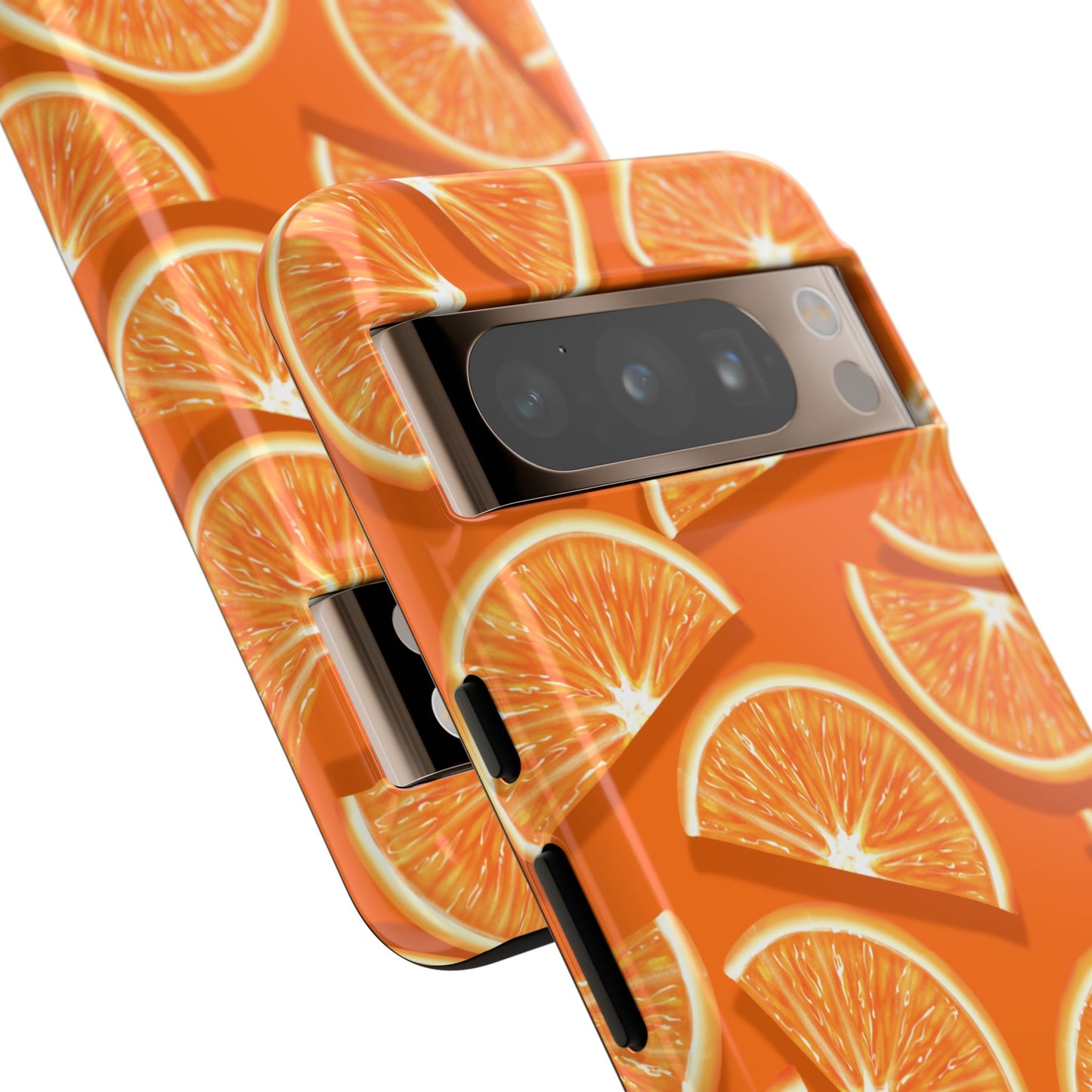 Vibrant Orange Slice Phone Case - Tough Cases for Phone Protection