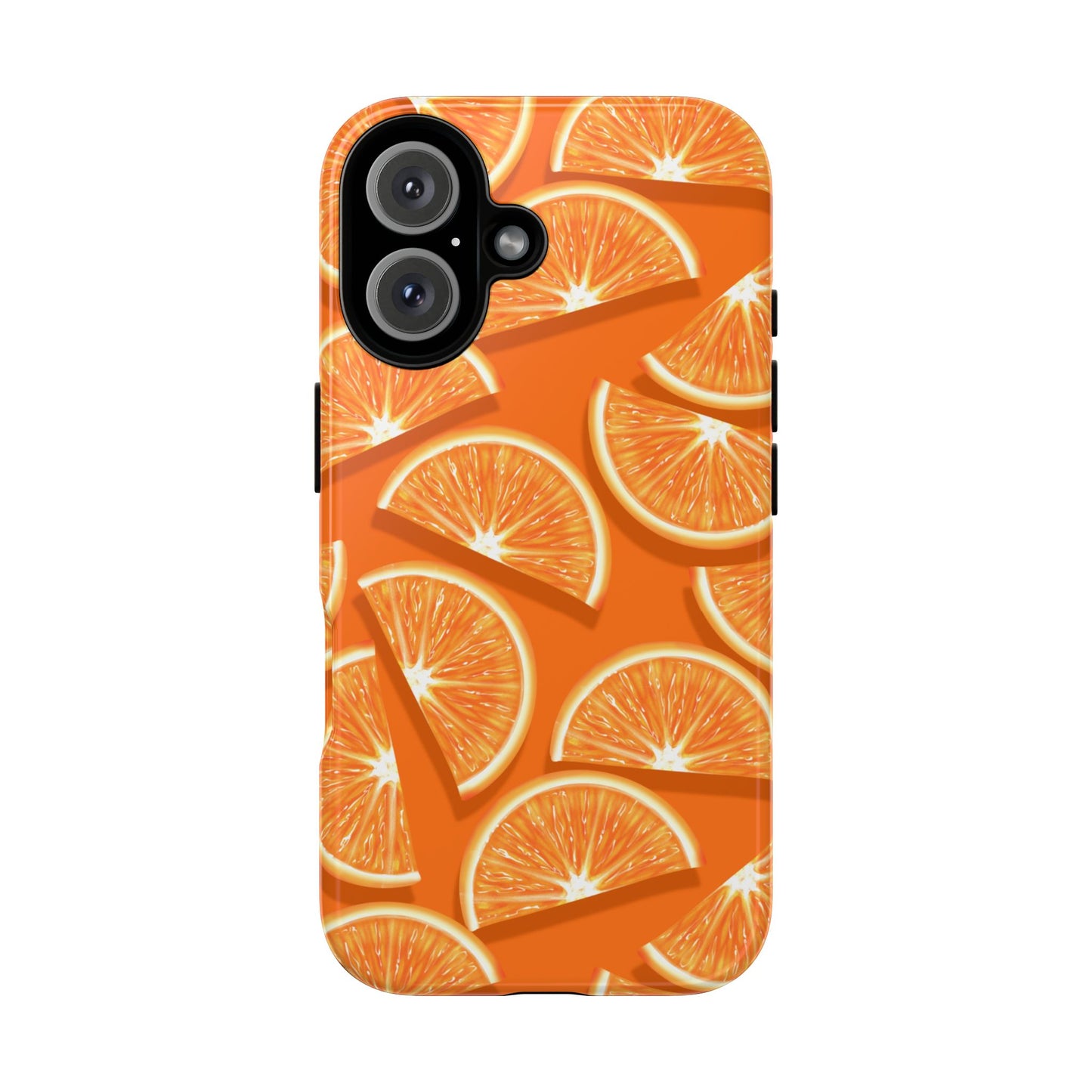 Vibrant Orange Slice Phone Case - Tough Cases for Phone Protection