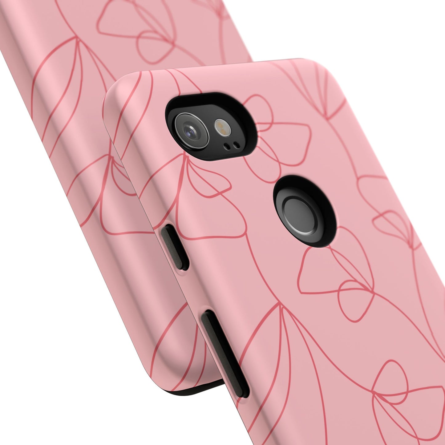 Tough Cases: Elegant Floral Phone Case - Durable Protection with Stylish Design