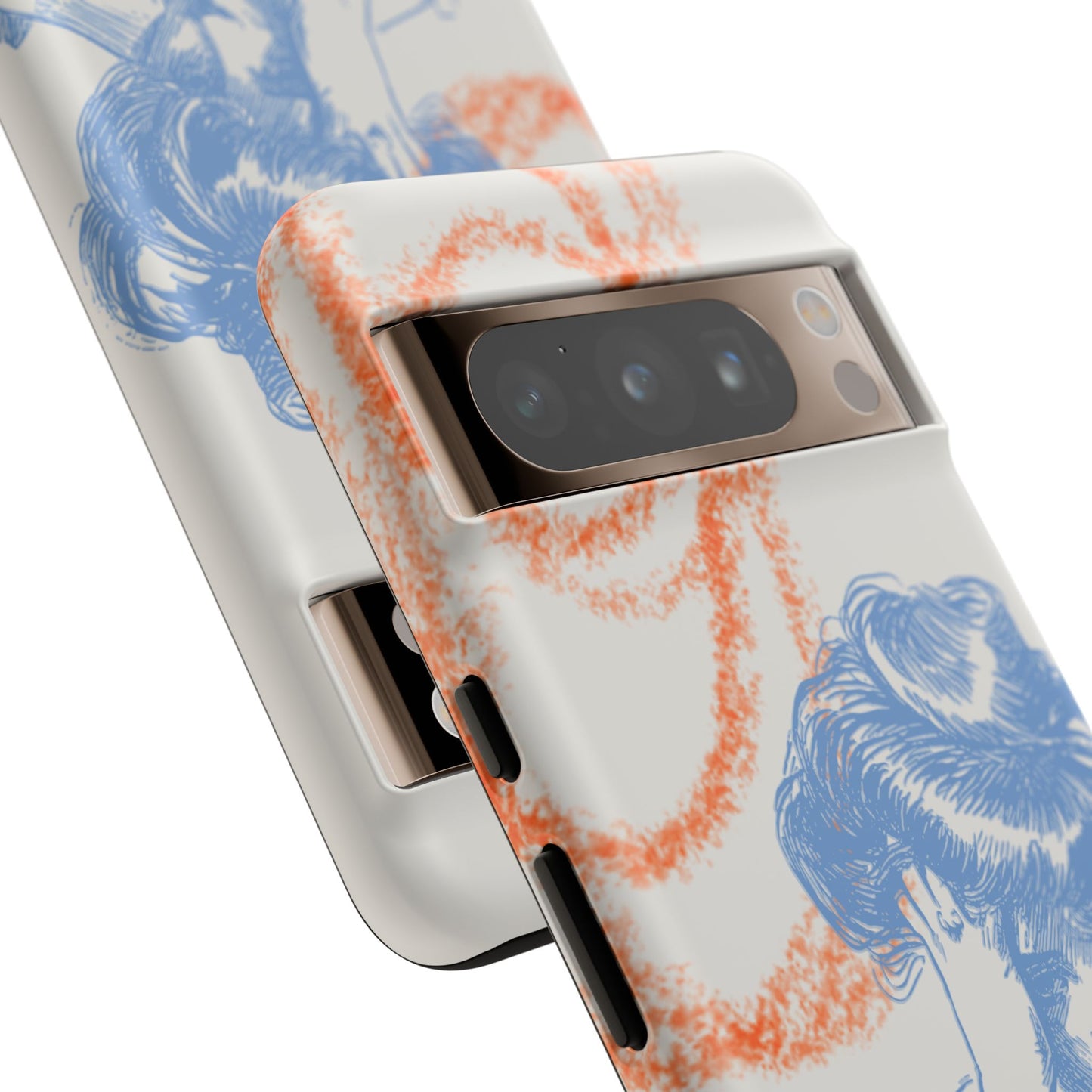 Artistic Phone Case with Stress Relief Design