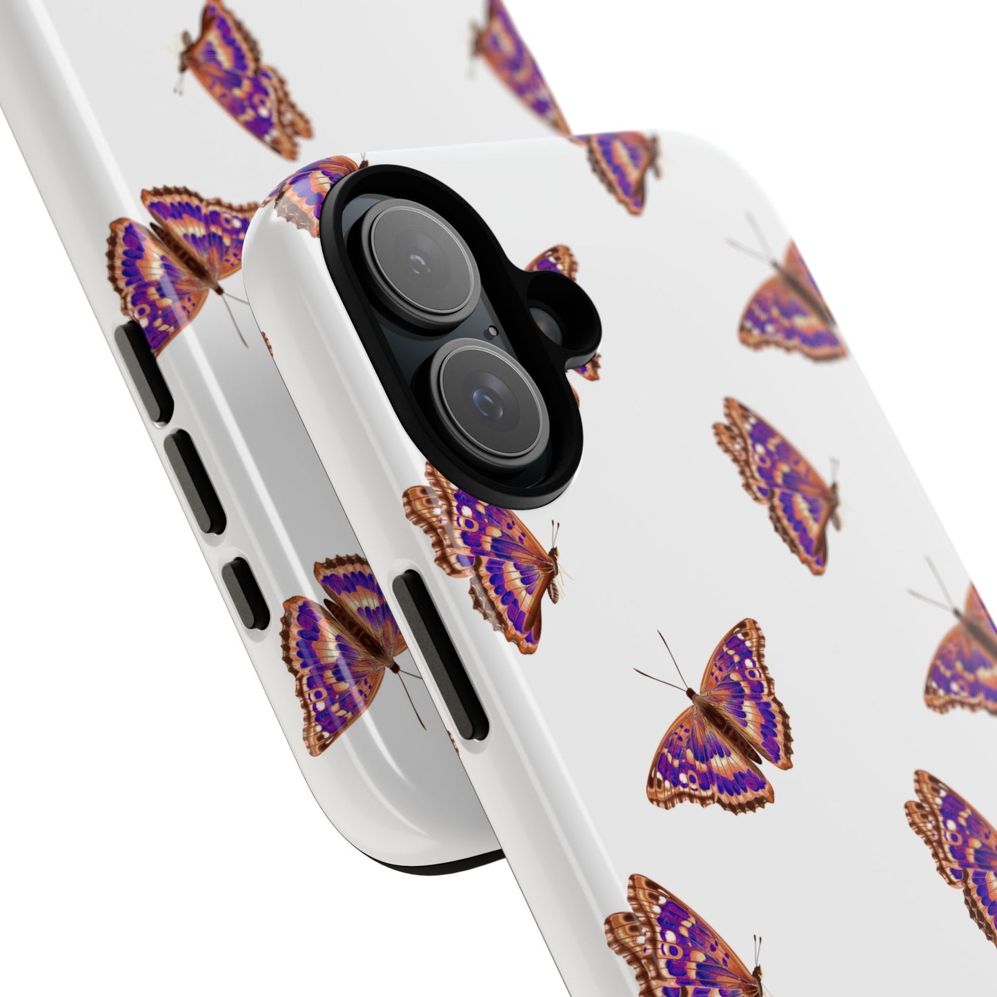 Butterfly Print Phone Case - Tough Case For Stylish Protection
