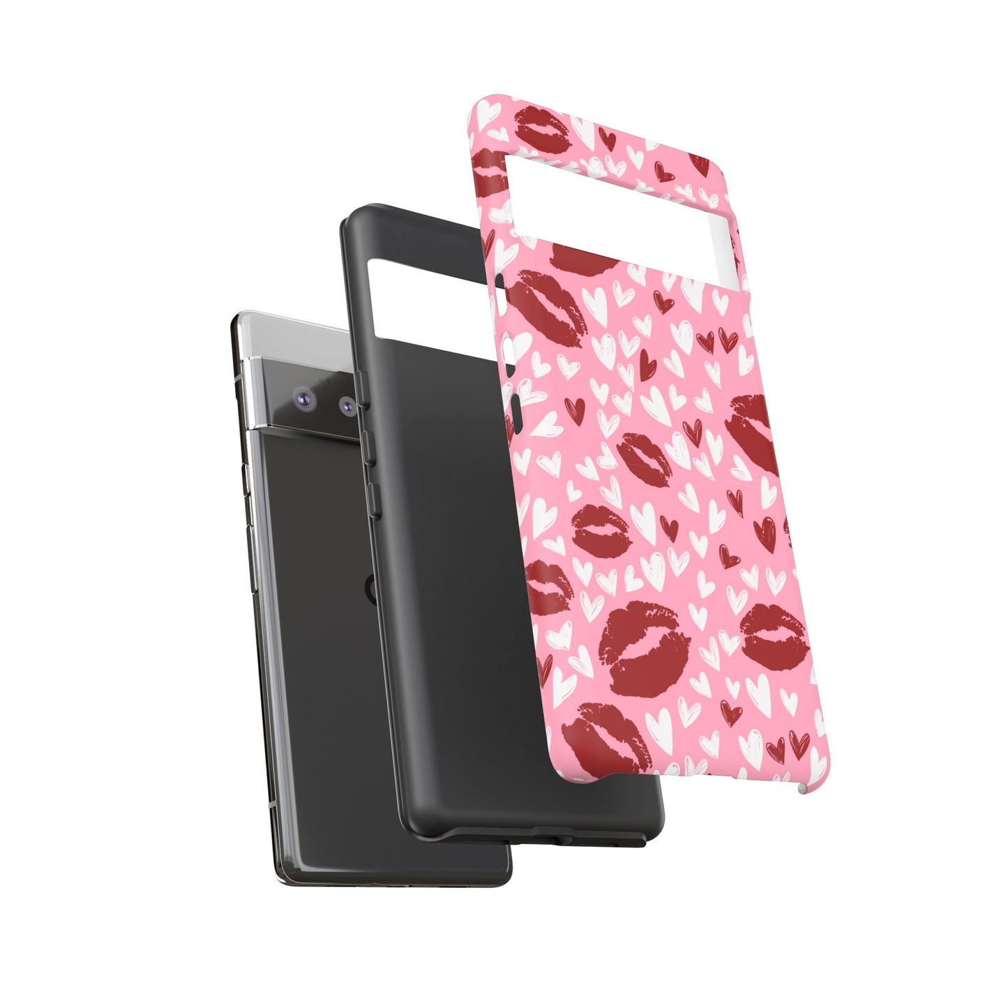 Kiss & Love Phone Case - Tough Cases for Romance Lovers