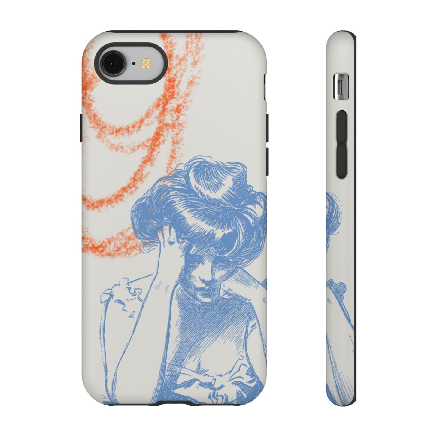 Artistic Phone Case with Stress Relief Design