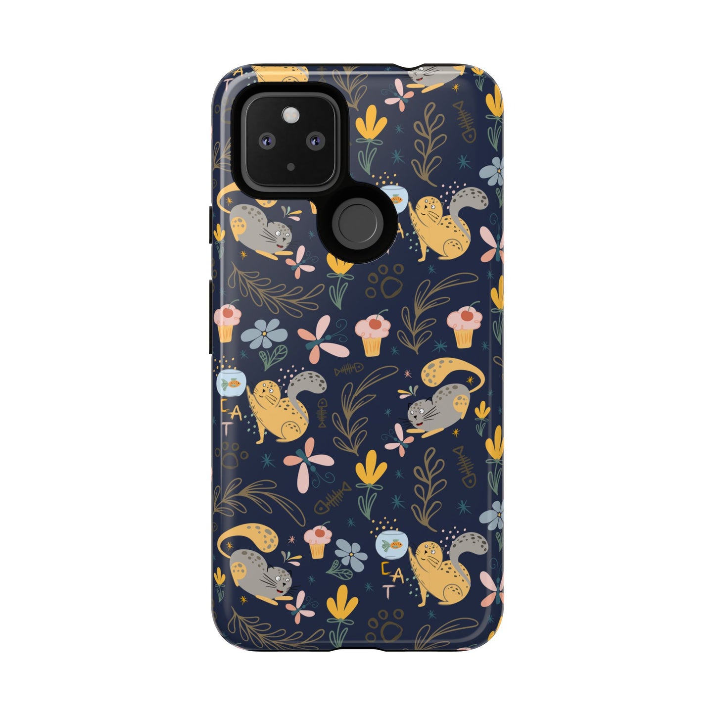Cat-Themed Tough Phone Case - Tough Case For Stylish Protection